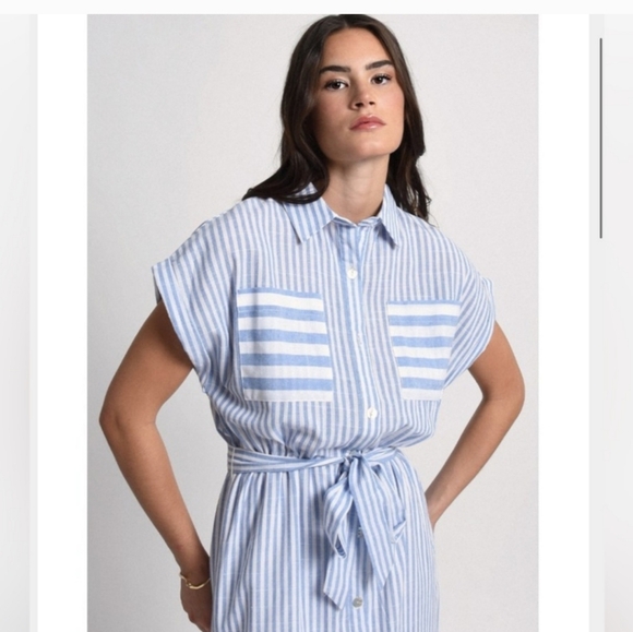 Molly Bracken Striped dolce vita midi dress 👗 XS - Picture 3 of 10